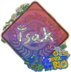 Sticker | isak (Glitter) | Rio 2022