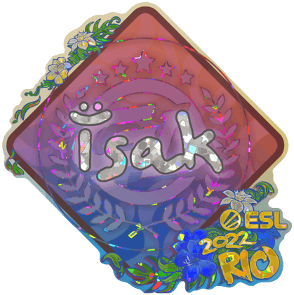 Sticker | isak (グリッター) | Rio 2022