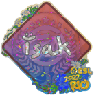 Sticker | isak (Glitter) | Rio 2022 Sticker | isak (Glitter) | Rio 2022 image