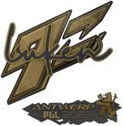 Sticker | luken (Gold) | Antwerp 2022 image