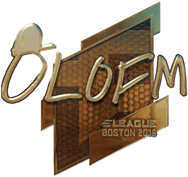 Sticker | olofmeister (Oro) | Boston 2018