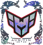 Sticker | HEROIC (Holo) | Austin 2025