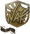 Sticker | NAF (Gold) | Paris 2023