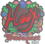 Sticker | HooXi (Embroidered) | Budapest 2025