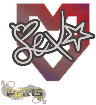 Sticker | dexter | Paryż 2023