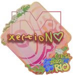 Sticker | xertioN (Holo) | Rio 2022