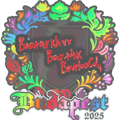 ステッカー | Bart4k (ホログラム) | Budapest 2025