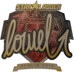 Sticker | loWel (Gold) | Berlin 2019