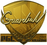 Sticker | GuardiaN (Gold) | Krakow 2017