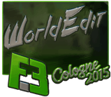 Sticker | WorldEdit (Foil) | Cologne 2015 image