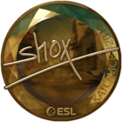 Sticker | shox (Gold) | Katowice 2019 image