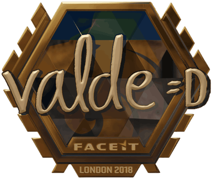 Sticker | v4lde (ゴールド) | London 2018