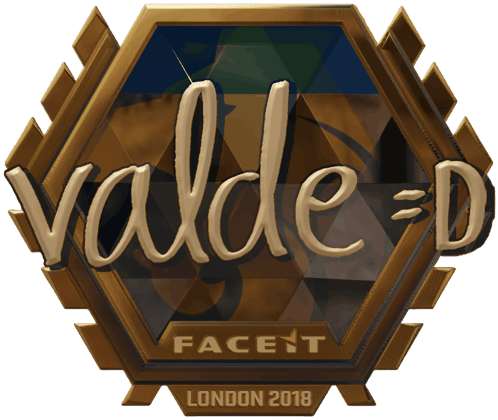 Sticker | v4lde (ゴールド) | London 2018
