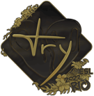 Sticker | TRY (Gold) | Rio 2022 Sticker | TRY (Gold) | Rio 2022 image