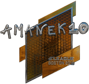Sticker | AmaNEk (Glanz) | Boston 2018
