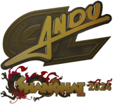 Sticker | aNdu (Gold) | Shanghai 2024