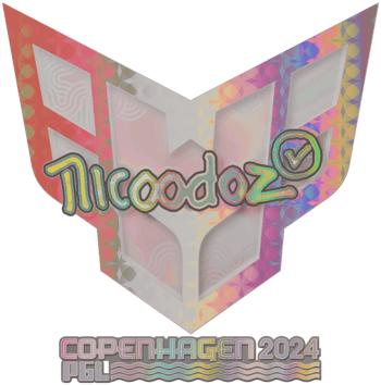 Sticker | nicoodoz（彩光）| Copenhagen 2024