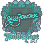 Sticker | BELCHONOKK | Budapest 2025 Sticker | BELCHONOKK | Budapest 2025 image