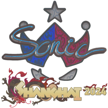 Sticker | Sonic (holo) | Shanghai 2024