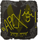 Sticker | apEX (Foil) | Austin 2025 image
