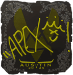 Sticker | apEX (Foil) | Austin 2025