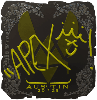 Sticker | apEX (Cao cấp) | Austin 2025