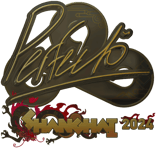 Sticker | Perfecto (Gold) | Shanghai 2024