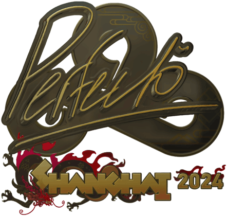 Sticker | Perfecto (złota) | Szanghaj 2024