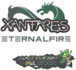 Sticker | XANTARES (Glitter) | Antwerp 2022 image