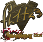 Sticker | FL1T (Gold) | Shanghai 2024 image