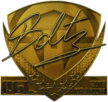 Sticker | boltz (Gold) | Krakow 2017