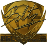 Sticker | boltz (Gold) | Krakow 2017