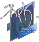 Sticker | RpK | Boston 2018