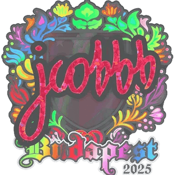 Autocolante | jcobbb (Holo) | Budapeste 2025