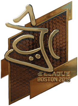 Sticker | chrisJ (Oro) | Boston 2018