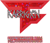 Sticker | karrigan (Glitter) | Copenhagen 2024
