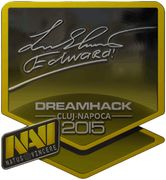 Sticker | Edward (foliowana) | Kluż-Napoka 2015