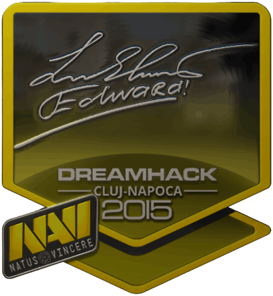 Sticker | Edward (ฟอยล์) | Cluj-Napoca 2015