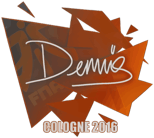 Sticker | dennis | Cologne 2016 image