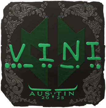 Sticker | VINI (Foil) | Austin 2025