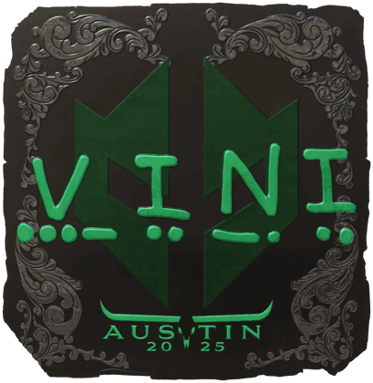 Sticker | VINI (ฟอยล์) | Austin 2025