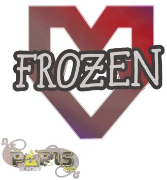 Sticker | frozen | Paris 2023
