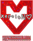 Sticker | xertioN (Glitter) | Copenhagen 2024 image