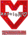 Sticker | xertioN (Glitter) | Copenhagen 2024