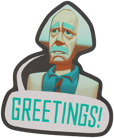 Sticker | Greetings image