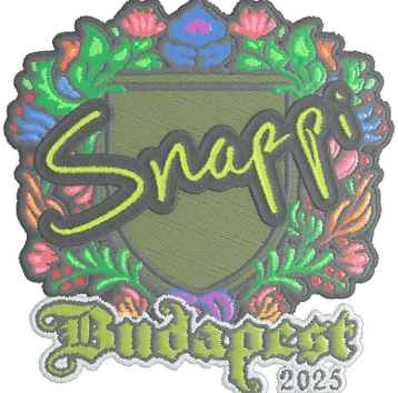 印花 | Snappi(刺绣)| 2025年布达佩斯锦标赛