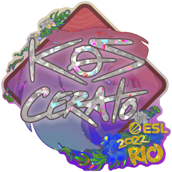 Sticker | KSCERATO (Glitzer) | Rio 2022