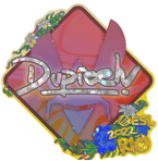 Sticker | dupreeh (Glitter) | Rio 2022