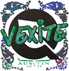 Sticker | vexite (Holo) | Austin 2025