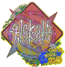 Sticker | Aleksib (Glitter) | Rio 2022 image